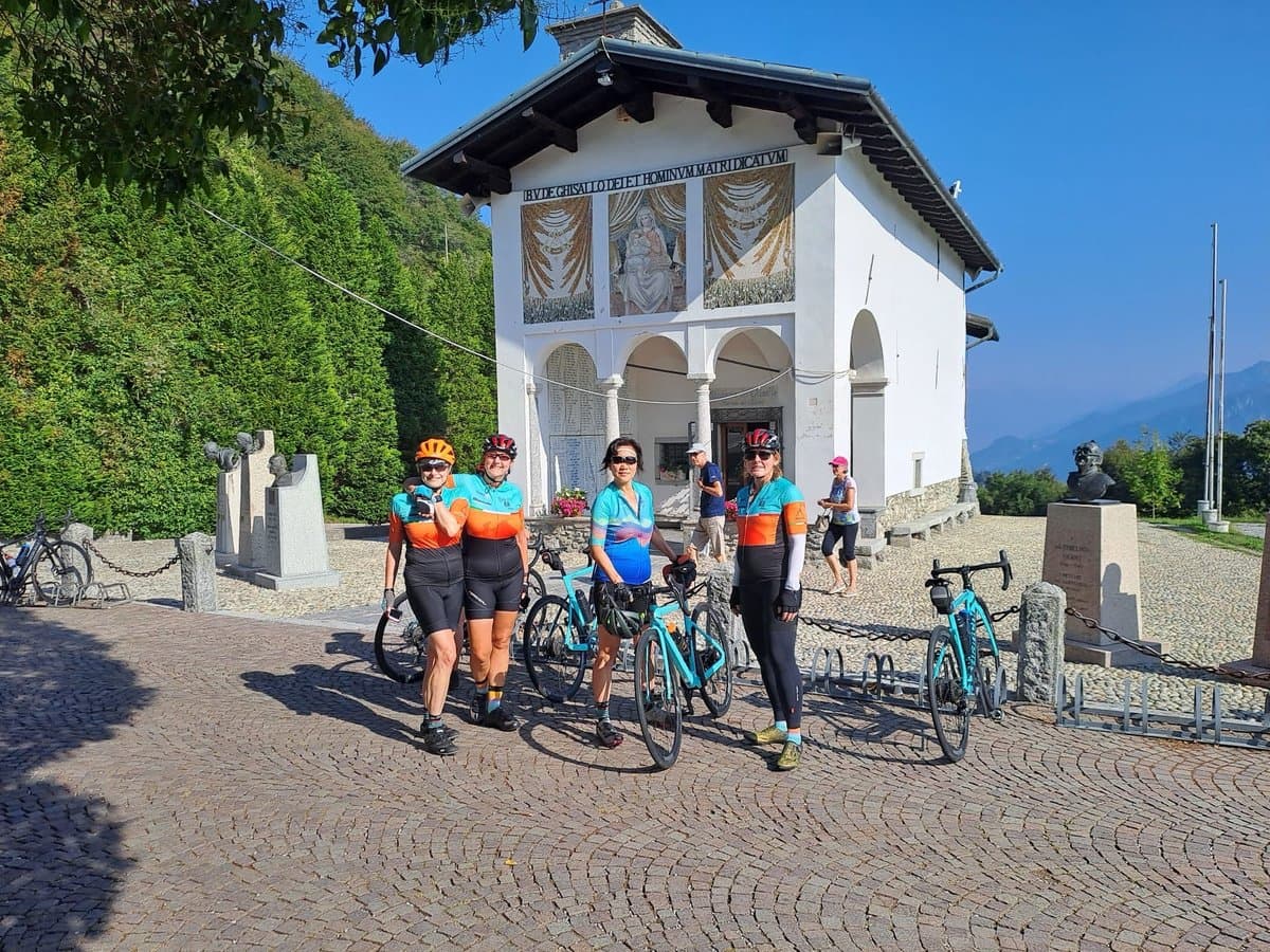 Ghisallo & Muro di Sormano - view of lake como - Bike It! Bellagio