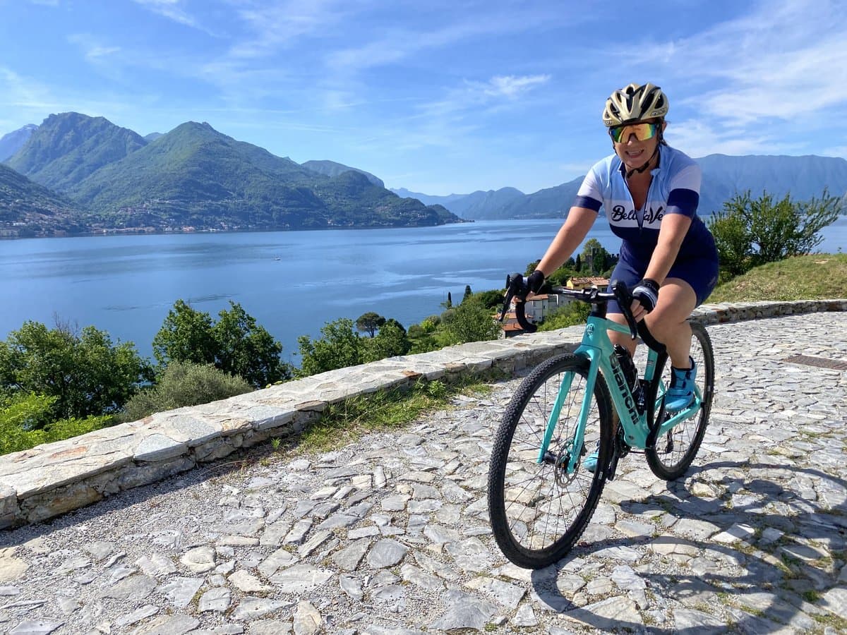 Lake Como North Face Gravel Bike Ride