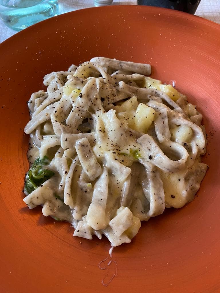 Pizzocheri and sciatt in Livigno Pizzocheri and sciatt in Livigno