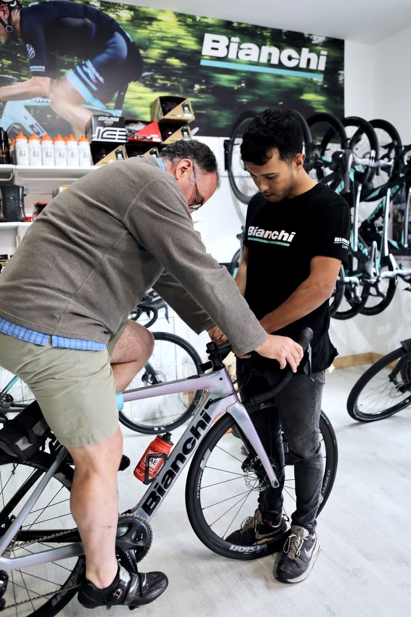 Road bike rentals at Bike It! Bellagio Road bike rentals at Bike It! Bellagio
