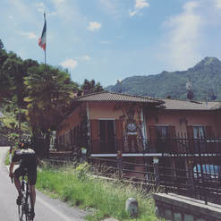Schignano cycling climb Lake Como