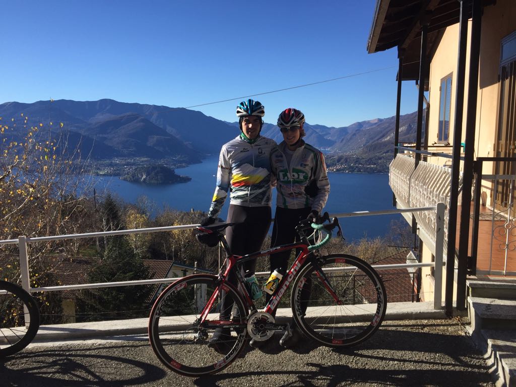 View from Bolgona Perledo, super gittana cycling climb